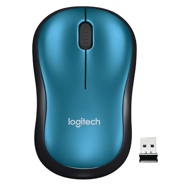 Imagem de MOUSE LOGITECH M185 SEM FIO RC/NANO AZUL