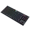 Imagem de TECLADO REDRAGON MECANICO GAMER HORUS TKL RGB PRETO SWITCH MARROM K622-RGB