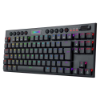 Imagem de TECLADO REDRAGON MECANICO GAMER HORUS TKL RGB PRETO SWITCH MARROM K622-RGB