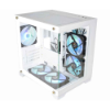 Imagem de GABINETE GAMER K-MEX SPACE AQUA WHITE - CG-W1KN - MICRO ATX