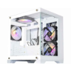 Imagem de GABINETE GAMER K-MEX SPACE AQUA WHITE - CG-W1KN - MICRO ATX