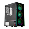 Imagem de GABINETE GAMER K-MEX CG-CL10 DIVINUS COM KIT COOLER ARGB PRETO