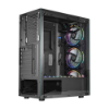 Imagem de GABINETE GAMER K-MEX CG-CL10 DIVINUS COM KIT COOLER ARGB PRETO