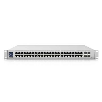 Imagem de SWITCH UBIQUITI GERENCIAVEL L3 48 PORTAS 2.5 GIGABIT + 04 SFP+ DE 10GB USW-ENTERPRISE- 48-POE RACK