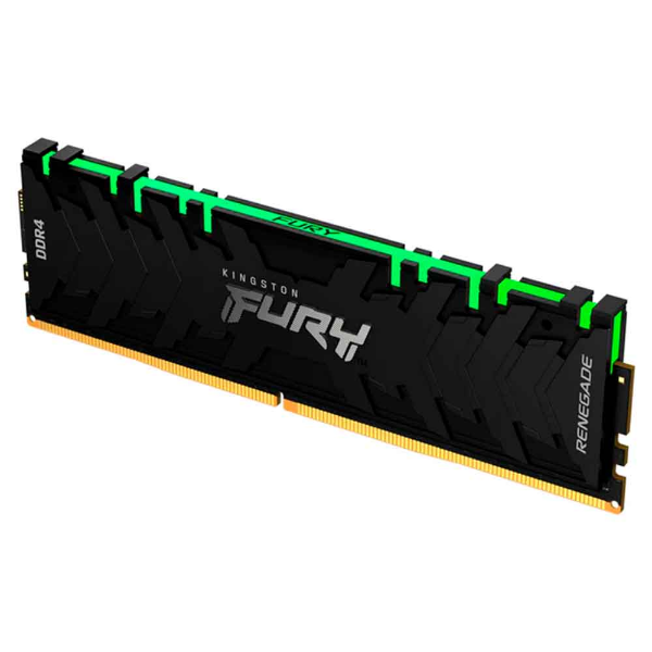 Imagem de MEMORIA KINGSTON FURY RENEGADE RGB 16GB DDR4 3200MHZ 1.35V DESKTOP - KF432C16RB12A/16