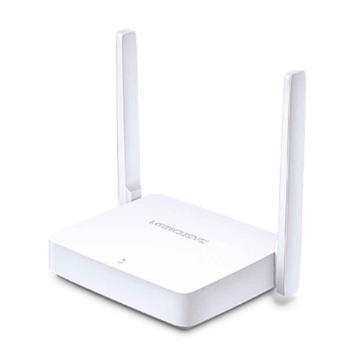 Imagem de ROTEADOR WIRELESS N 300MBPS MERCUSYS MW301R 02 ANTENAS