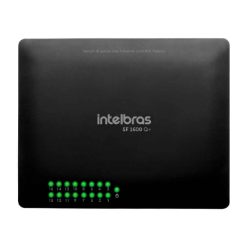 Imagem de SWITCH INTELBRAS 16P FAST SF 1600 Q+ 4760033 QOS