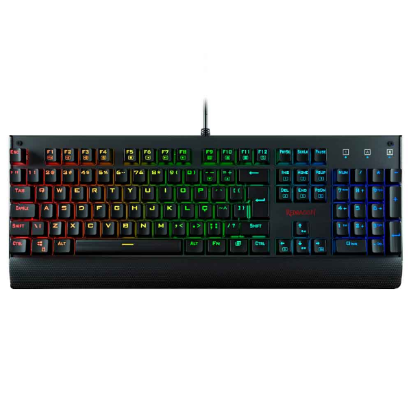 Imagem de TECLADO REDRAGON MECANICO KALA RGB SWITCH MARROM K557RGB (PT-BROWN)