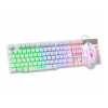 Imagem de KIT MOUSE E TECLADO K-MEX KMW52+MOA8 RAINBOW COM FIO BRANCO - B2KMW5228U2CB2X