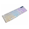 Imagem de KIT MOUSE E TECLADO K-MEX KMW52+MOA8 RAINBOW COM FIO BRANCO - B2KMW5228U2CB2X