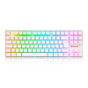 Imagem de TECLADO REDRAGON MECANICO GAMER KUMARA PRO RGB WIRELESS BRANCO SWITCH BROWN K552RGB-BRS-W (PT BROWN)