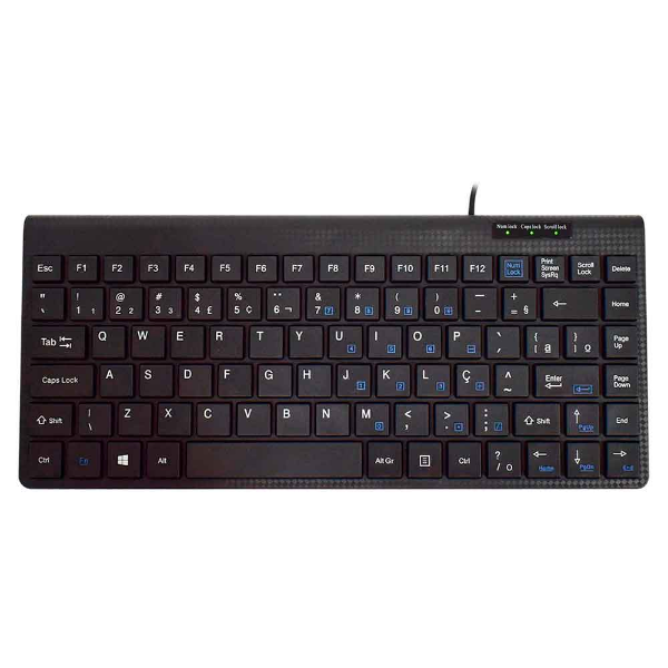 Imagem de TECLADO K-MEX COMPACTO KBD428 USB PRETO - KBD428U00010B0X