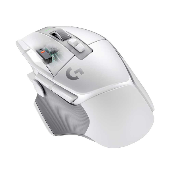 Imagem de MOUSE LOGITECH GAMER G G502X LIGHTSPEED SEM FIO BRANCO - 910-006188