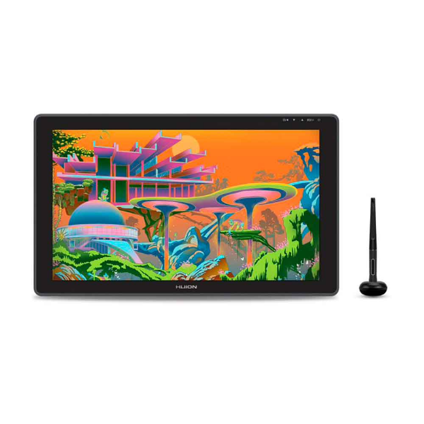 Imagem de MESA DIGITALIZADORA GS2202 HUION KAMVAS PLUS - TAMANHO 22", TELA FULL HD (COR PRETO)