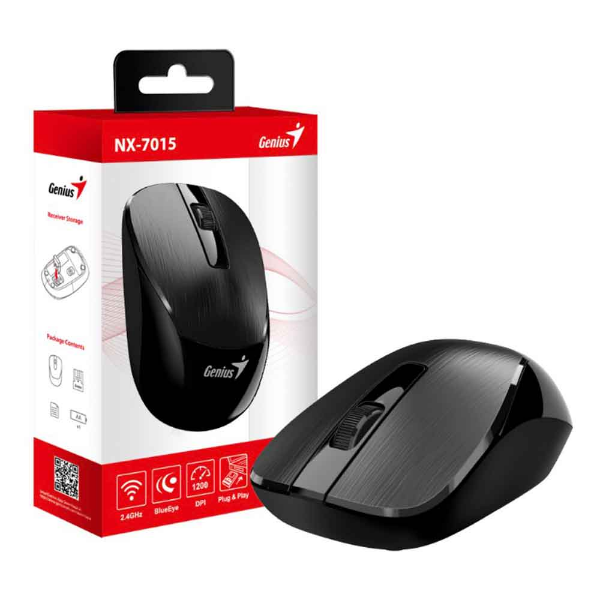 Imagem de MOUSE GENIUS NX-7015 SEM FIO BLACK