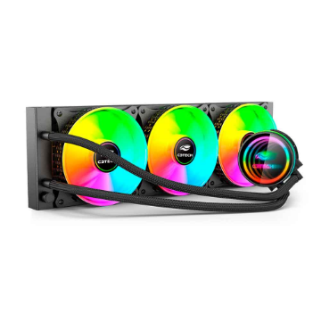 Imagem de WATER COOLER C3TECH 360MM FC-W360RGB PRETO