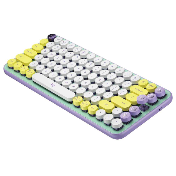 Imagem de TECLADO MECANICO LOGITECH POP KEYS SEM FIO LILAS -  920-010711