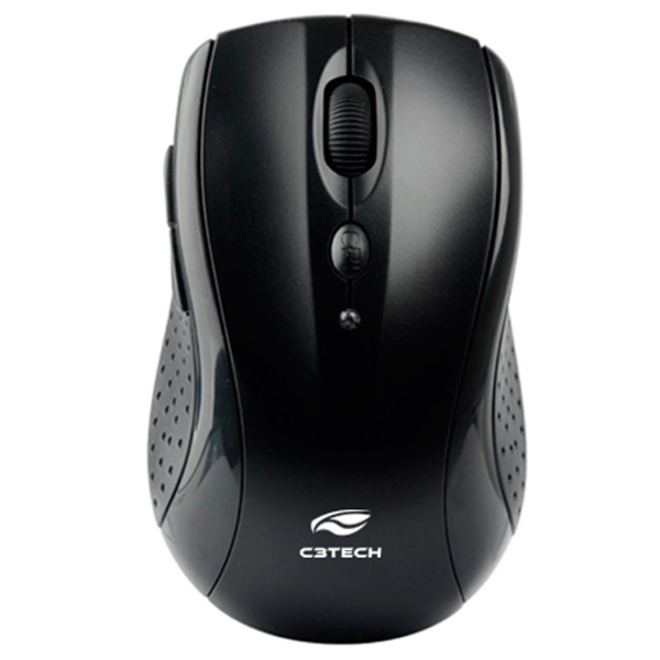 Imagem de MOUSE C3TECH M-W012BK V2 SEM FIO NANO RECEPTOR PRETO