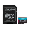 Imagem de CARTAO DE MEMORIA SD KINGSTON CANVAS GO PLUS CLASS 10UHS-I 64GB MICRO+ADAPTADOR - SDCG3/64GB