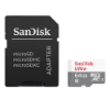 Imagem de CARTAO DE MEMORIA SANDISK MICROSDHC 64GB CLASS 10 + ADAPTADOR- SDSQUNR-064G-GN3MA