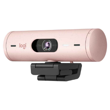 Imagem de WEBCAM LOGITECH BRIO 500 FULL HD ROSE - 960-001418