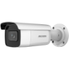 Imagem de CAMERA IP 4MP BULLET VARIFOCAL MOTORIZADA ACUSENSE IR60M POE IP67 IK10 H.265+ 120 DB SUPORTE SD DS-2CD2643G2-IZS HIKVISION