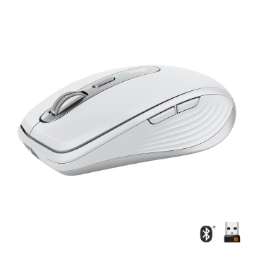 Imagem de MOUSE SEM FIO LOGITECH MX ANYWHERE 3 CINZA CLARO