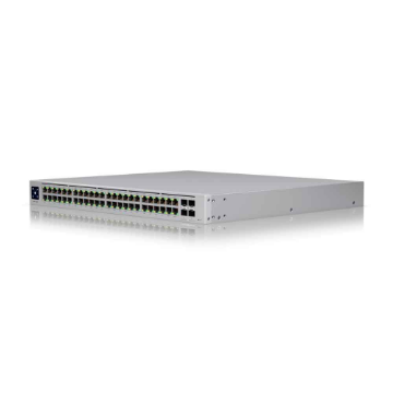 Imagem de SWITCH UBIQUITI GERENCIAVEL 48 PORTAS GIGABIT + 04 SFP GIGA USW-48-POE RACK