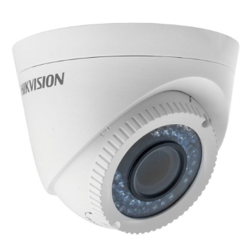 Imagem de CAMERA AN 1MP DOME VARIFOCAL IR40M FLEX IP66 DS-2CE56C0T-VFIR3F(2.8-12MM) HIKVISION