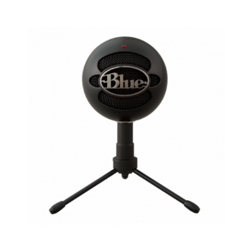 Imagem de MICROFONE CONDENSADOR USB LOGITECH/BLUE SNOWBALL ICE PRETO