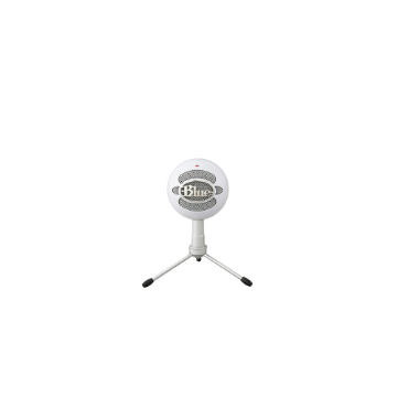 Imagem de MICROFONE CONDENSADOR USB LOGITECH/BLUE SNOWBALL ICE BRANCO