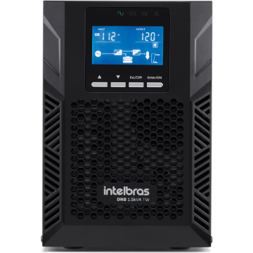 Imagem de NOBREAK INTELBRAS 1500VA/1350W SENOIDAL ONLINE MONO/120V 4822026 DNB 1.5 TW