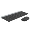 Imagem de KIT MOUSE E TECLADO LOGITECH MK470 SLIM SEM FIO USB GRAFITE