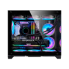 Imagem de GABINETE GAMER LIKETEC MAD ROCK BLACK ARGB COM FAN MICRO ATX PRETO 2041