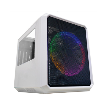 Imagem de GABINETE GAMER K-MEX MICROCRAFT IV - CG-04RC BRANCO