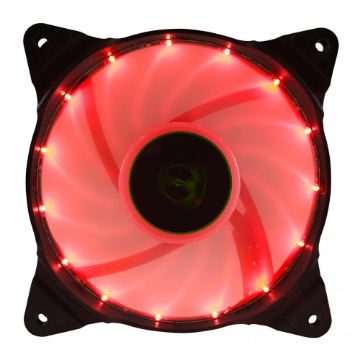 Imagem de COOLER PARA GABINETE  T-DAGGER  T-TGF300-R 120 X 120 X 25MM LED VERMELHO