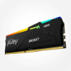 Imagem de MEMORIA KINGSTON FURY BEAST RGB 8GB DDR5 5600MT/s 1.25V BLACK DESKTOP - KF556C40BBA-8