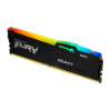 Imagem de MEMORIA KINGSTON FURY BEAST RGB 8GB DDR5 5600MT/s 1.25V BLACK DESKTOP - KF556C40BBA-8