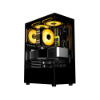 Imagem de GABINETE GAMER LIKETEC HEYDAR DARK SEM FAN ATX PRETO 2084