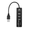 Imagem de HUB USB C3TECH 2.0 5 PORTAS HU-L200BK