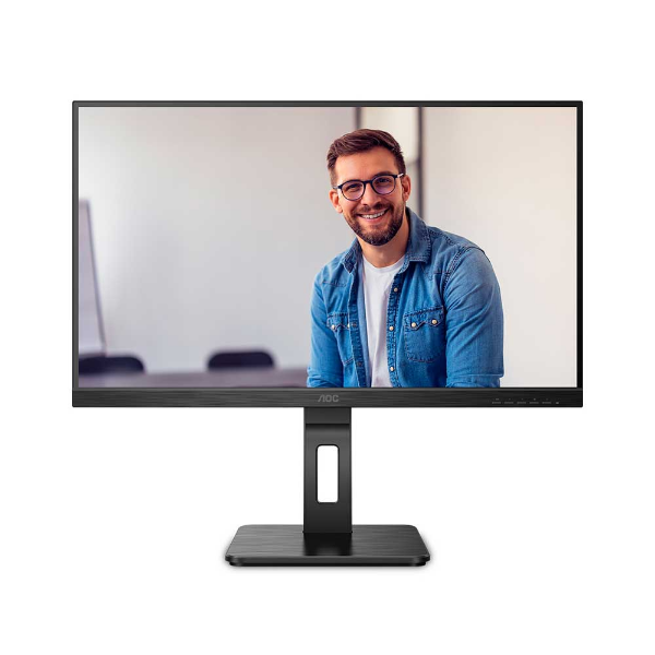 Imagem de MONITOR 27" AOC LED 27P2Q WIDESCREEN IPS DP / HDMI / USB / VESA / COM AJUSTE DE ALTURA