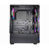 Imagem de GABINETE GAMER K-MEX CG-10W5 ELITE COM COOLERS E PAINEL DE VIDRO PRETO