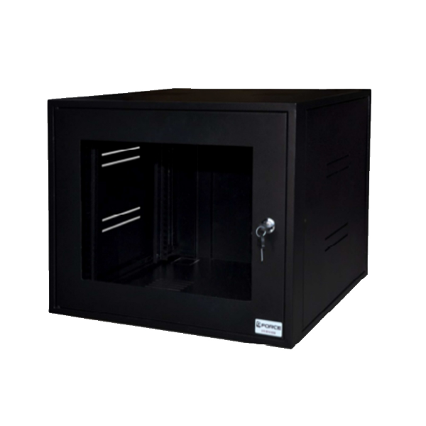 Imagem de RACK SERVIDOR GFORCE PADRAO 19 POL 9U X 470 PAREDE VISOR DE ACRILICO PT