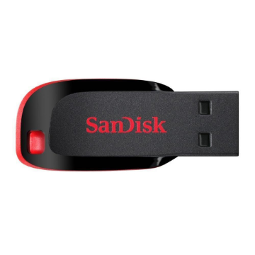 Imagem de PEN DRIVE SANDISK CRUZER BLADE SDCZ50 64GB PRETO - SDCZ50-064G-B35