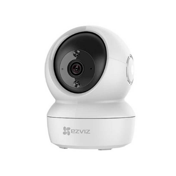 Imagem de CAMERA IP 2MP WIFI INTERNA 2.8MM VISAO 360 DETECCAO DE MOVIMENTO IR12M MIC BID BRANCA C6N CS-C6N-R101-1G2WF EZVIZ