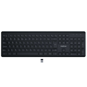 Imagem de TECLADO INTELBRAS TSI50 SEM FIO PRETO - 4293200