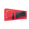 Imagem de KIT MOUSE E TECLADO C3TECH SEM FIO USB PTO - K-W20BK