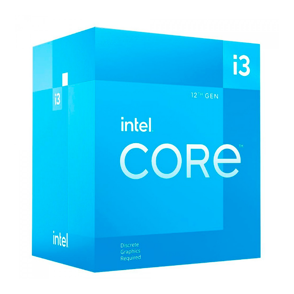 Imagem de PROCESSADOR INTEL CORE I3-12100F 3.3GHz (TURBO 4.3GHz) 12MB CACHE LGA1700 12° GERACAO BX8071512100F