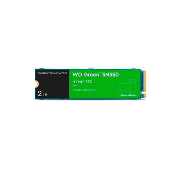 Imagem de SSD M.2 2280 WD GREEN SN350 2TB NVME - WDS200T3G0C