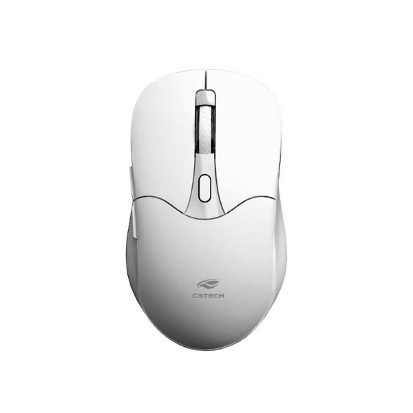 Imagem de MOUSE C3TECH SEM FIO RECARREGAVEL BLUETOOTH E RECEPTOR M-BT60WH